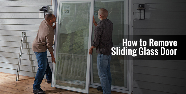 How To Remove Sliding Glass Door, How To Remove Sliding Door