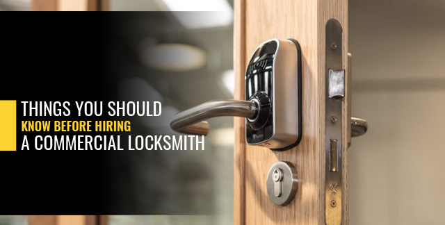 Commercial locksmith
